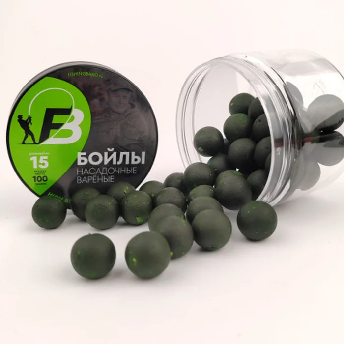 Бойлы вареные в банке Fishing Band в ас-те